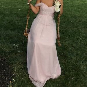 Long Blush Pink Dress